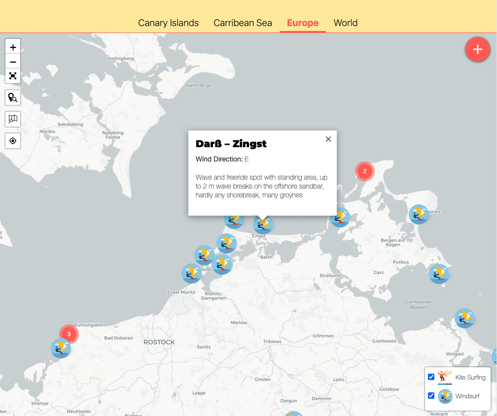 Use Case: Surfspots in Gibraltar